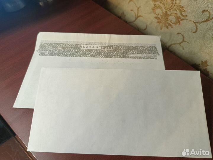 Конверт Белый E65стрип Garantpost 110х220 (550 шт)