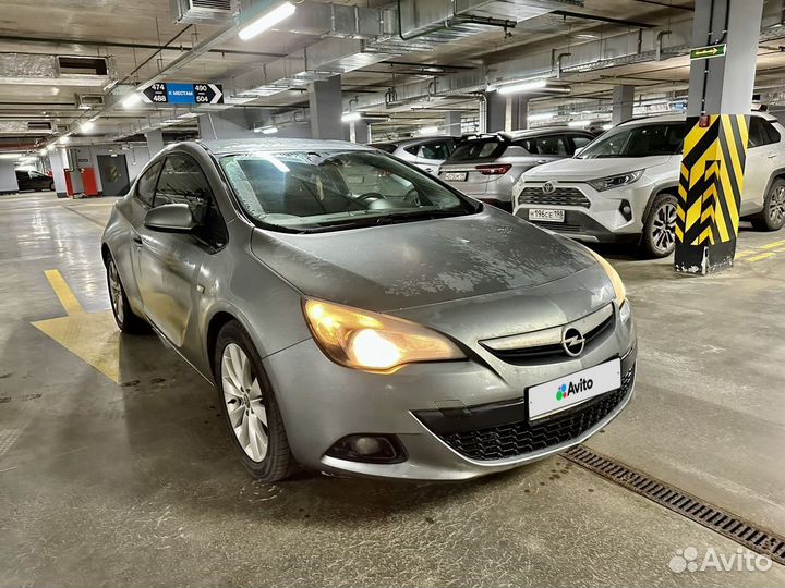Opel Astra GTC 1.4 AT, 2012, 144 000 км