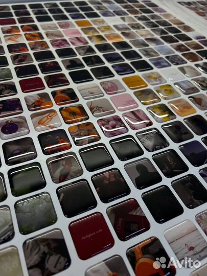 Глянцевые 3д-наклейки любой формы опт