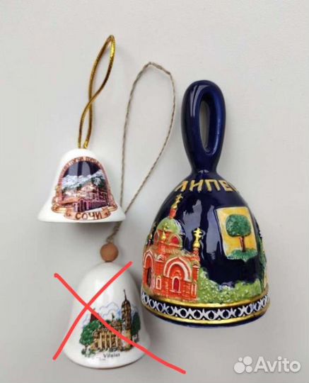Сувениры и колокольчики Европа Россия