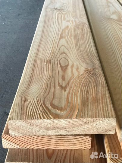 Доска половая для бань, террасс из лиственницы