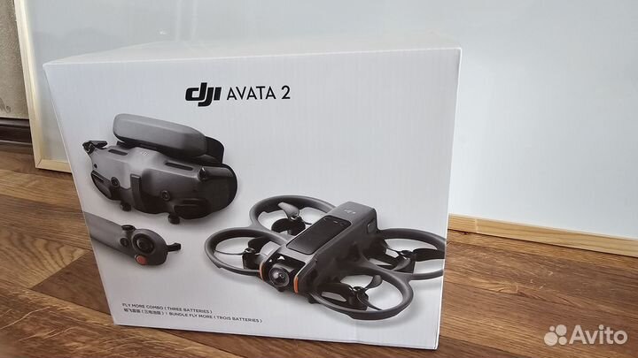 Dji Avata 2 fly more combo (3 батареи)