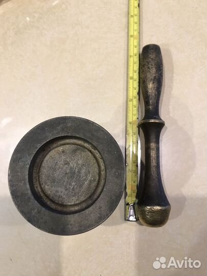 Ступка старинная бронза