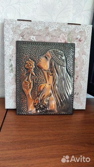 Эстамп чеканный 