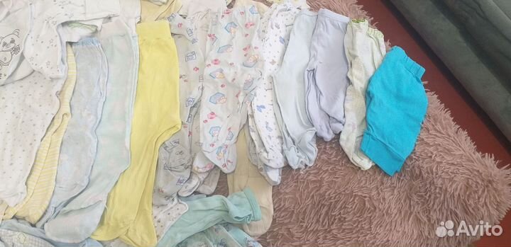Детские вещи от 0 до 7 месяцев