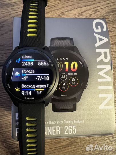 Часы garmin forerunner 265