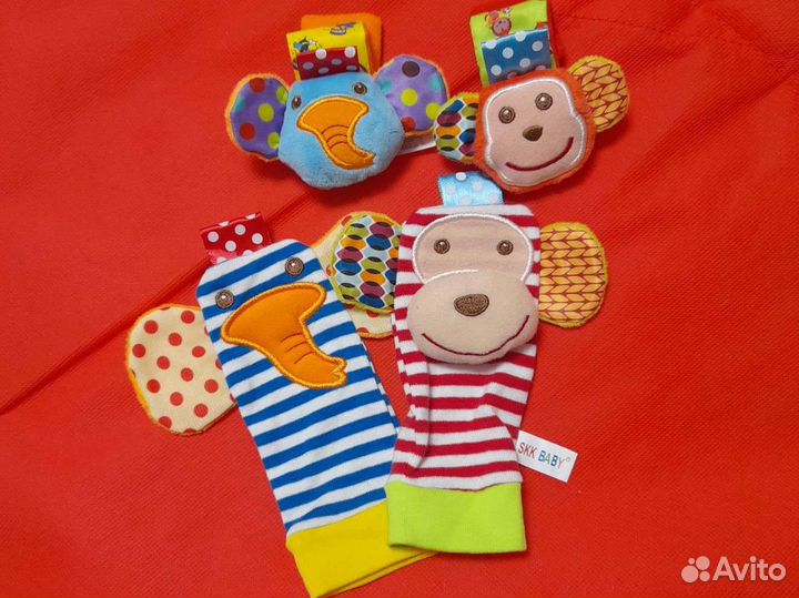 Погремушки браслеты