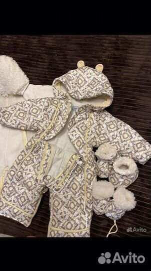 Зимний комбинезон-трансформер для малыша