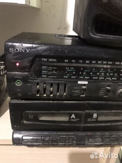 Музыкальный центр sony