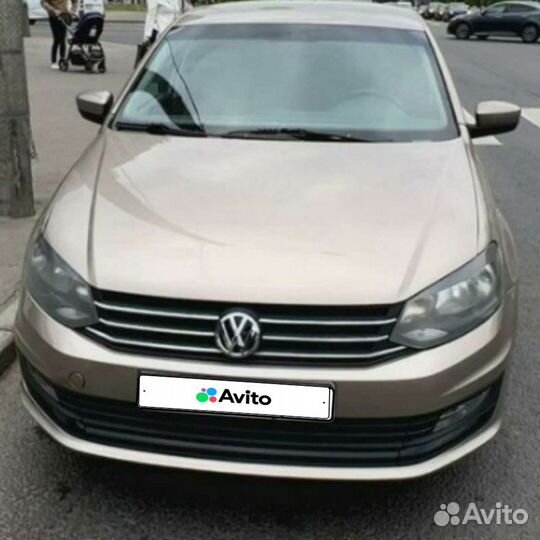 Volkswagen Polo 1.6 AT, 2016, 98 000 км