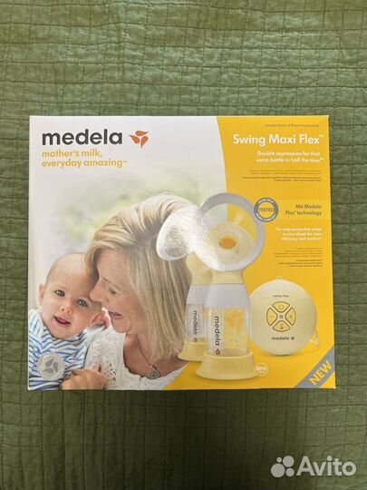 Двойной электронный молокоотсос Swing Maxi Flex