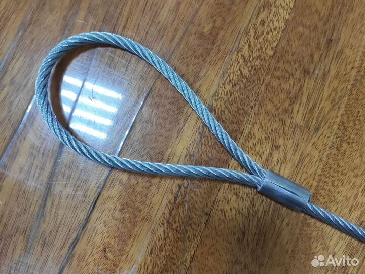 Трос страховочный на легковой прицеп