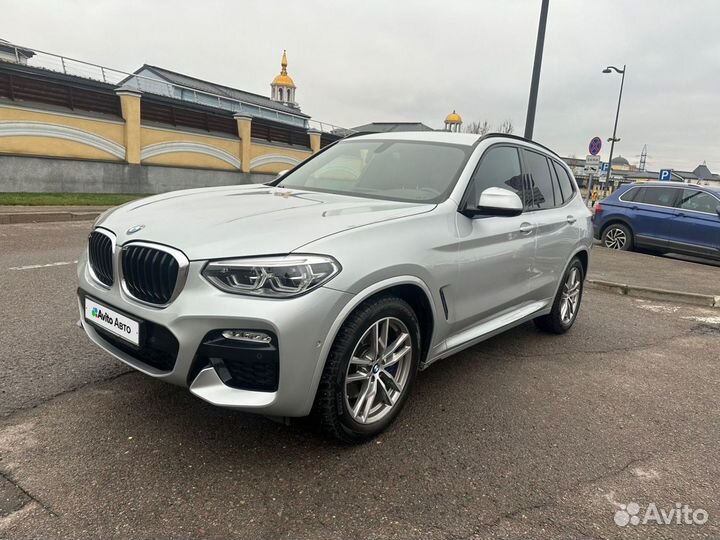 BMW X3 2.0 AT, 2018, 99 612 км