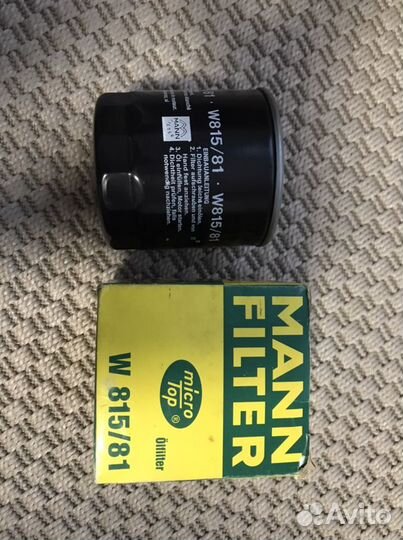 Масляный фильтр mann-filter (Манн) W81581