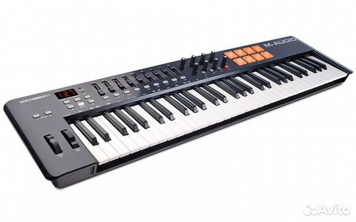 M-audio oxygen 61 mkiv midi-клавиатура новая в нал