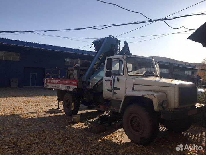 ГАЗ 33081 с КМУ, 2013