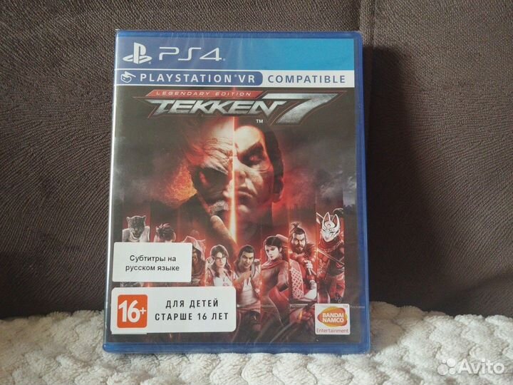 Игры на пс4 ps4/ps5 tekken 7 legendary edition