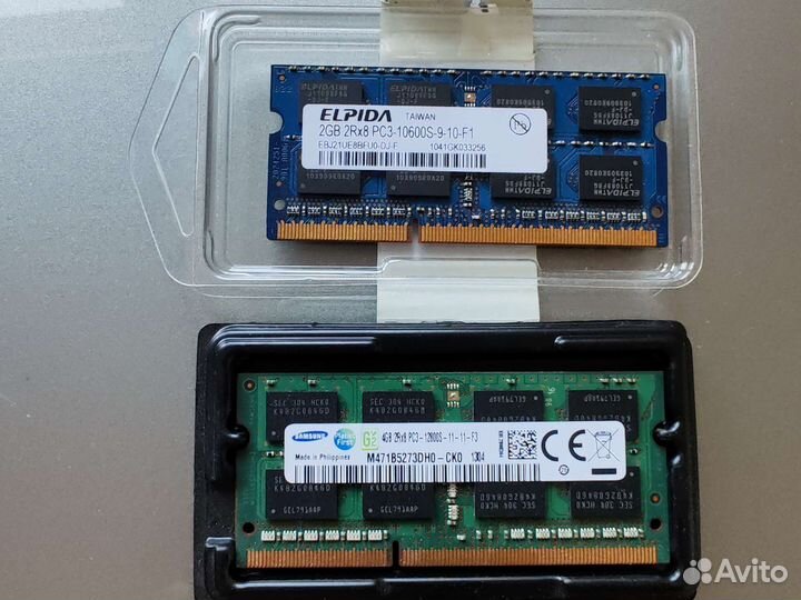 Оперативная память для ноутбука 4+2