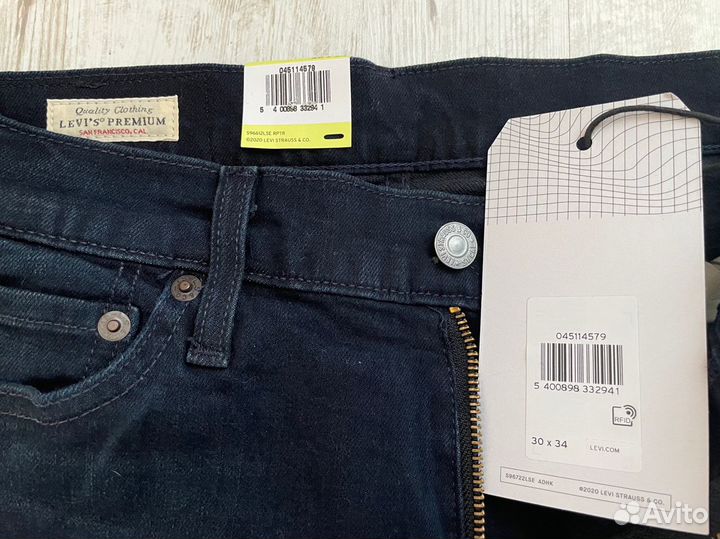 Новые Джинсы levis 551 Оригинал