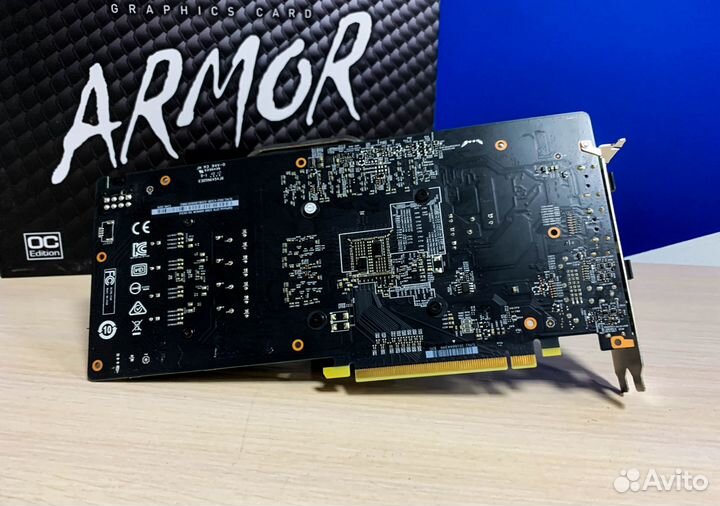 Видеокарта MSI Armor GTX 1060 3Gb 192Bit