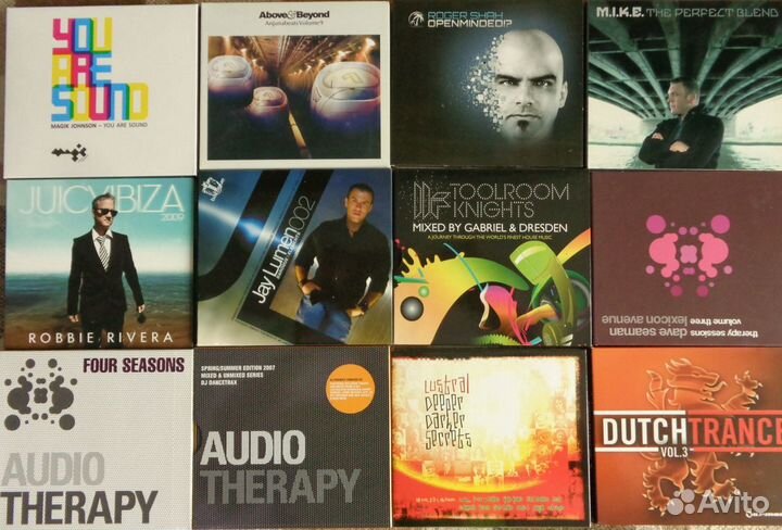 CD (лицензия) клубная музыка (хаус транс и др.)