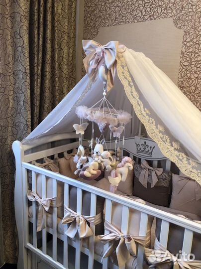 Бортики в кроватку