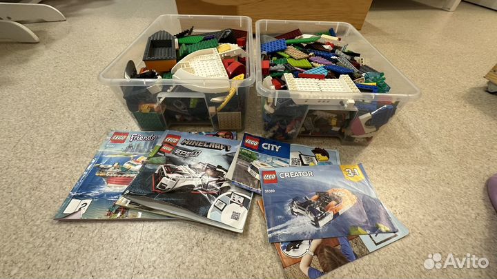 Lego City оригинал россыпью 6кг