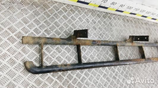 Подножка внешняя декоративная mitsubishi pajero 3