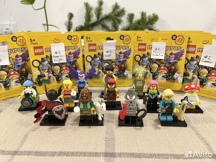 Lego minifigures 71045 серия 25
