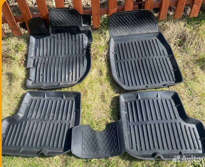 Автомобильные коврики резиновые renault duster