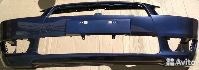 Бампер передний Mitsubishi Lancer X в цвет