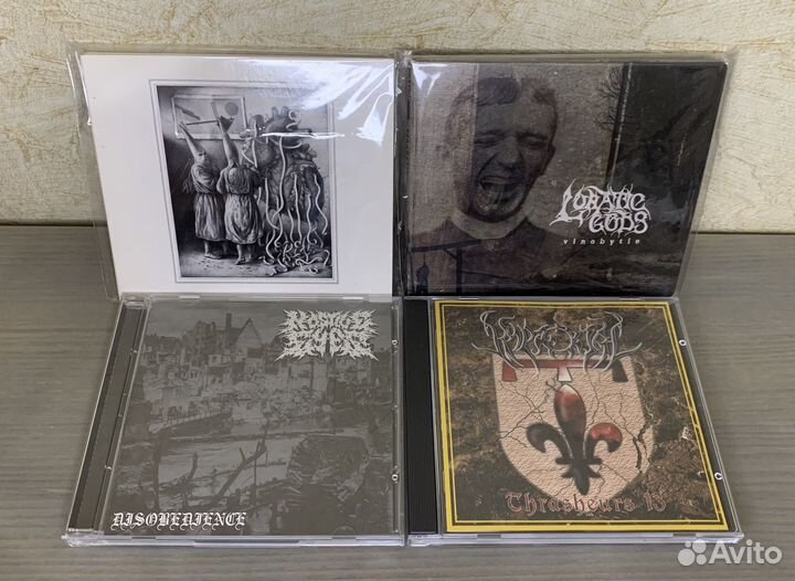 Фирменные диски метал CD