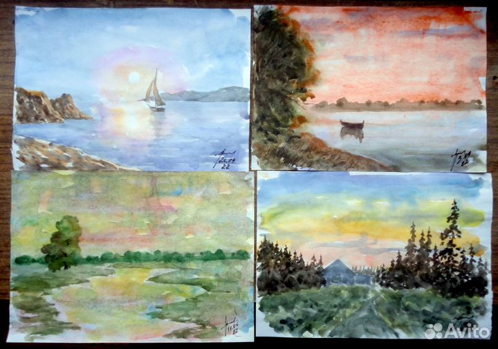 Акварели