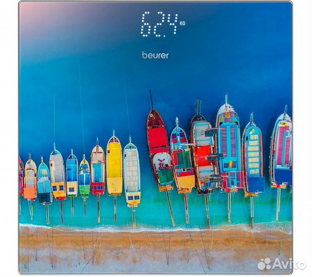 Весы напольные электронные Beurer GS215 Boats макс