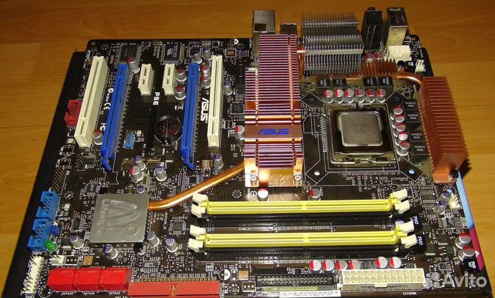 Материнская плата asus P5E,сокет 775, чипсет X38