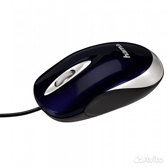 Мышь hama M312 Optical Mouse Silver-Black USB