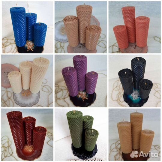 Свечи исполняющие желания, изделия из эпоксидной с