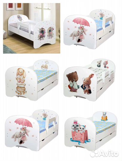 Детская кровать с бортиком