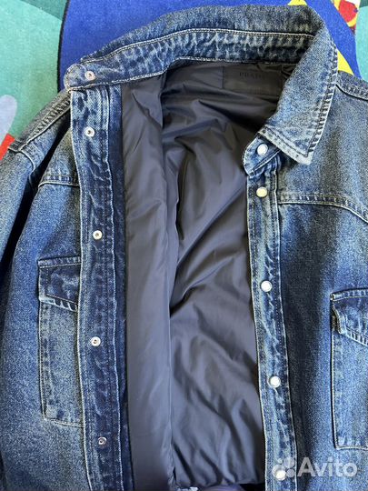 Prada пуховик рубашка