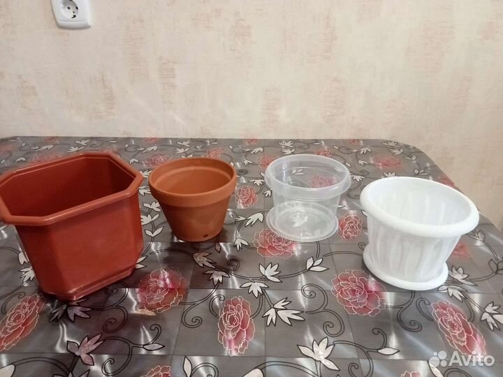 Цветочные горшки