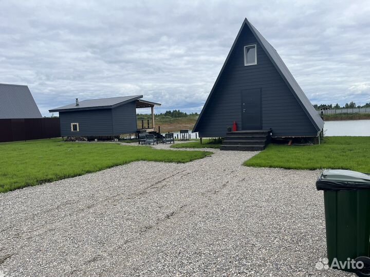 Аренда дома с баней у озера