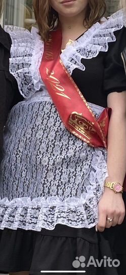 Школьный фартук на выпускной