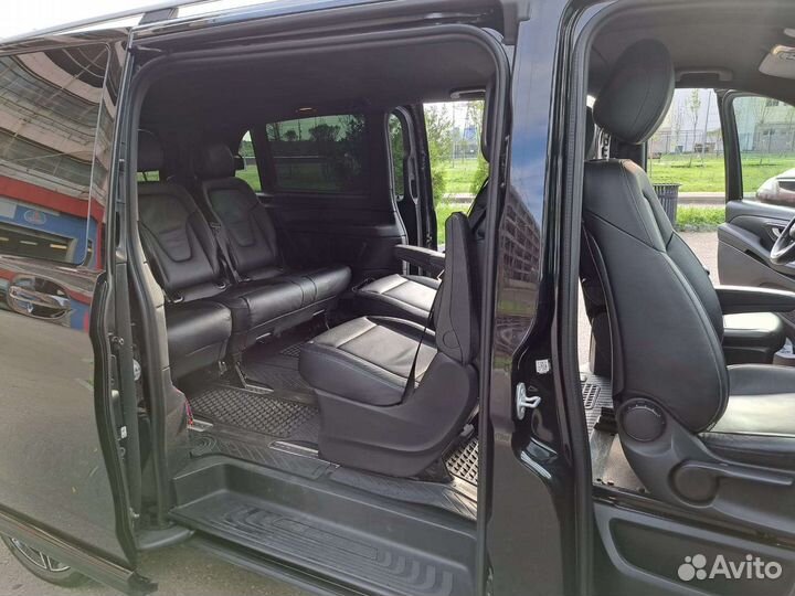 Аренда минивэна Мерседес V Class с водителем