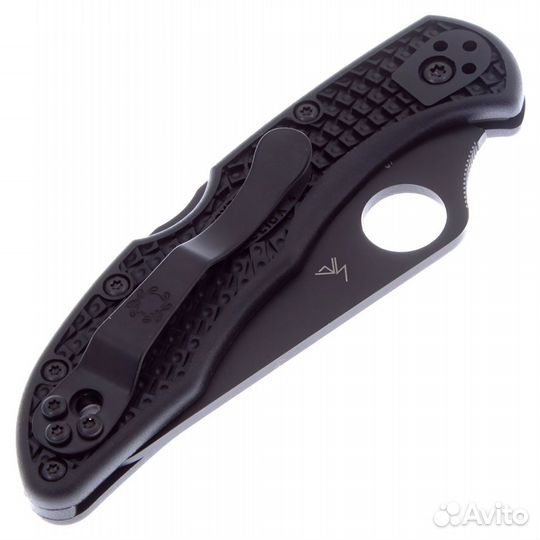 Spyderco Delica 4 Black Serrated