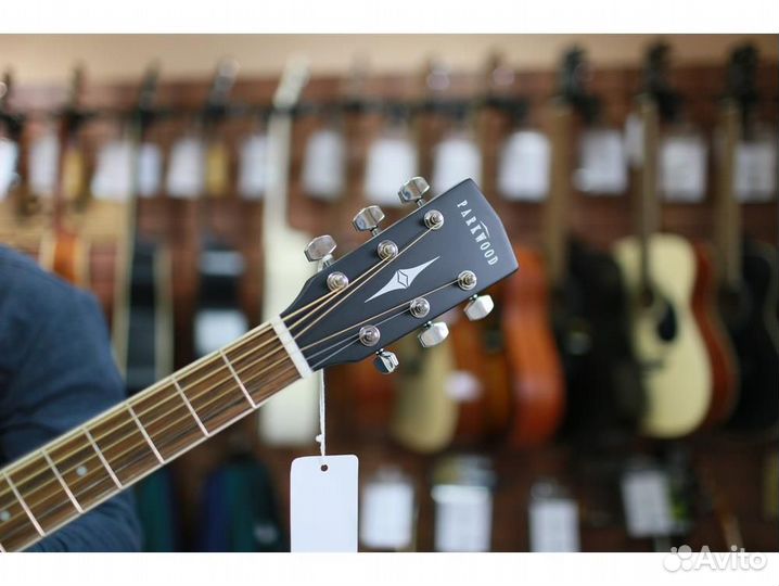 Parkwood W81E-wbag-BKS электроакустическая гитара