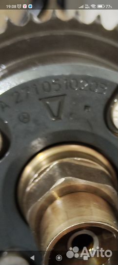 Распредвалы, ванусы, постель. Двигатель M271.956