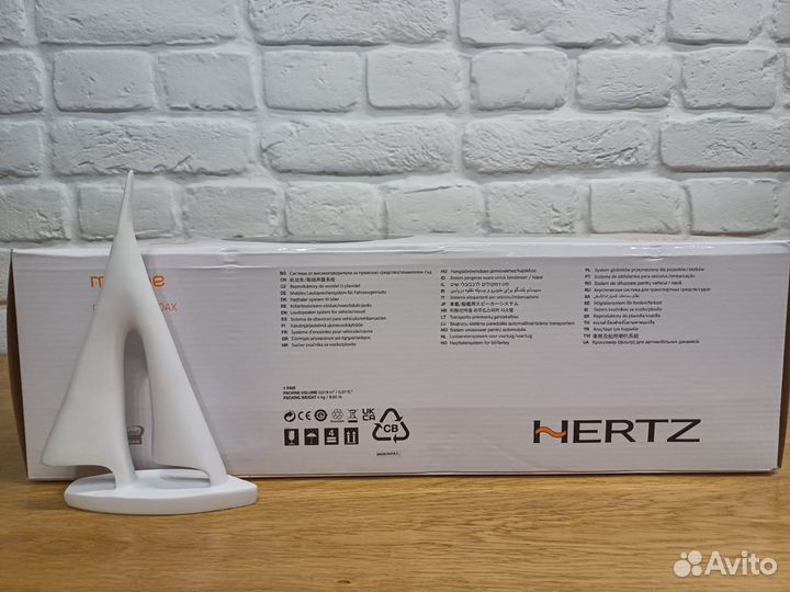 Колонки Hertz HMX 8 LD-TW