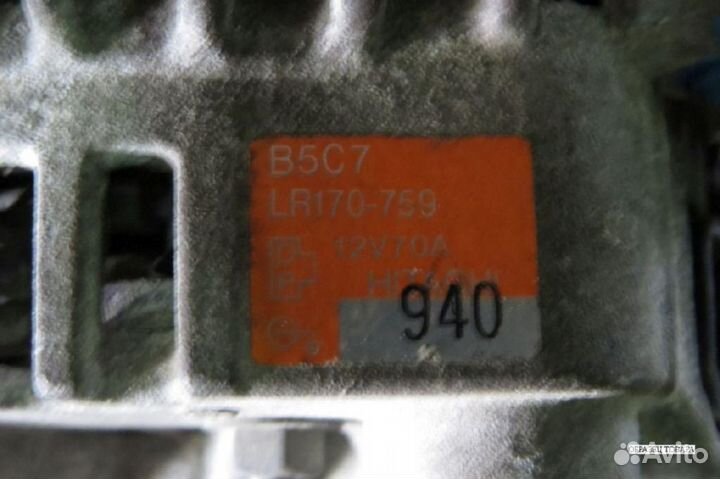 Генератор mazda ford. B6 ZL-DE ZL-VE. familia familia VAN festiva. DW5WF EC5SA GD6P B5C718300 квадра