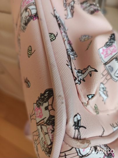 Рюкзак детский розовый с рисунком