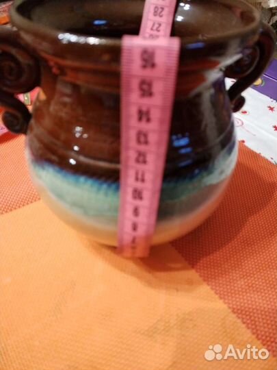 Керамическая ваза-кувшин